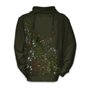Sudadera unisex de cuello alto con capucha