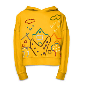 Sudadera Holgada Con Capucha S - M