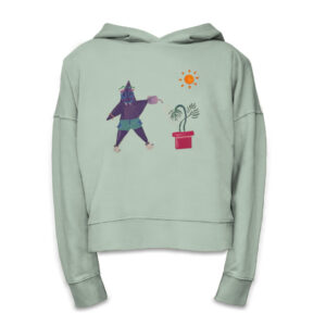 Sudadera Holgada Con Capucha S - M